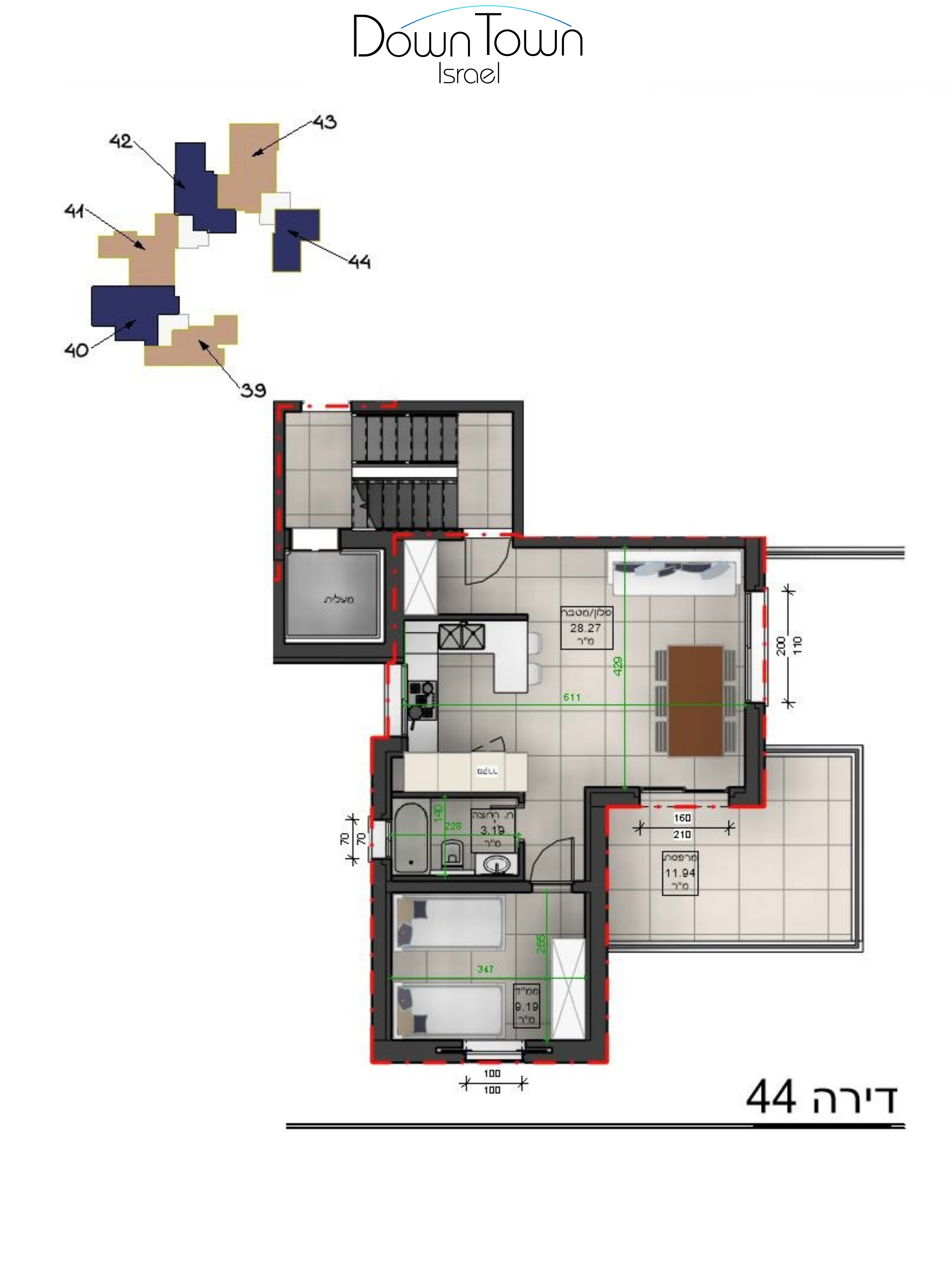 מעלות דפנה 122