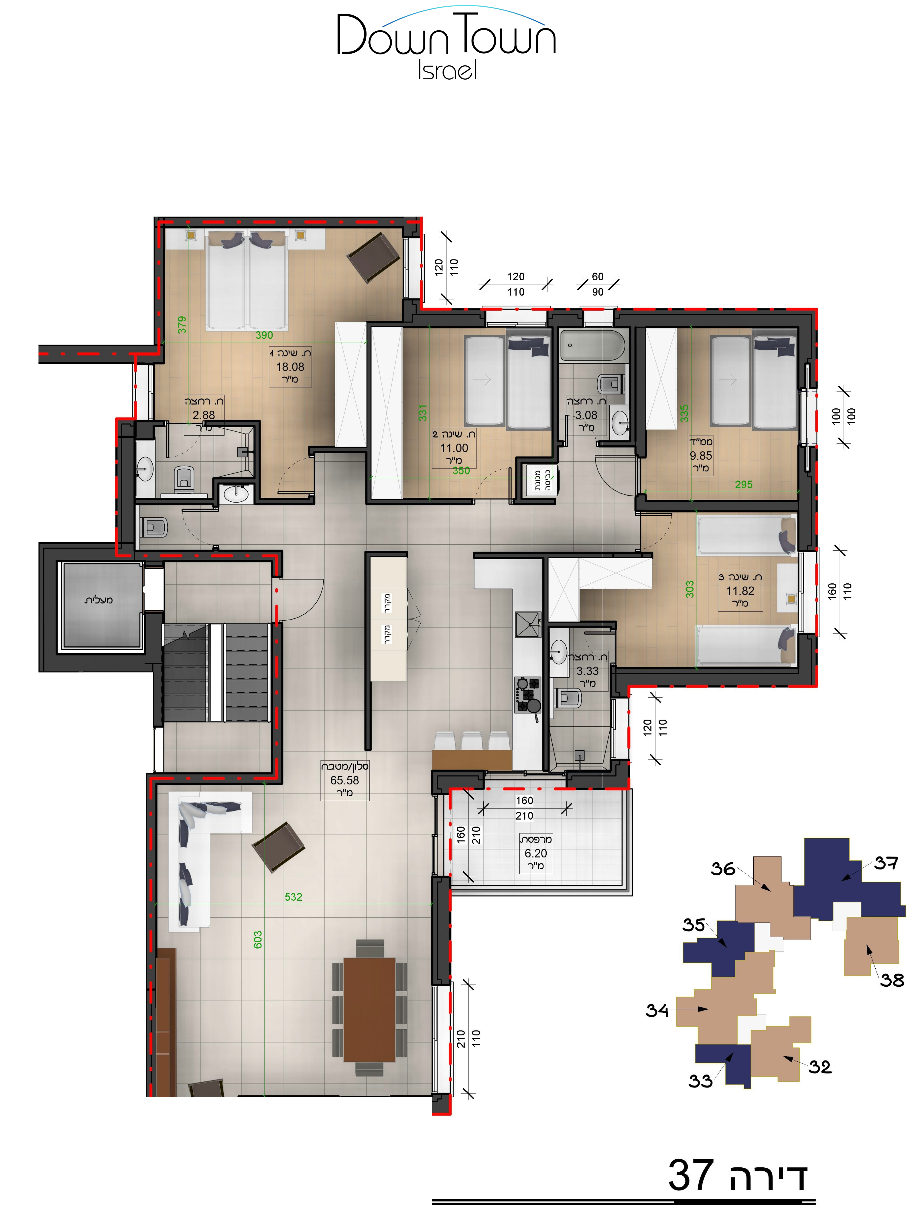 מעלות דפנה 122